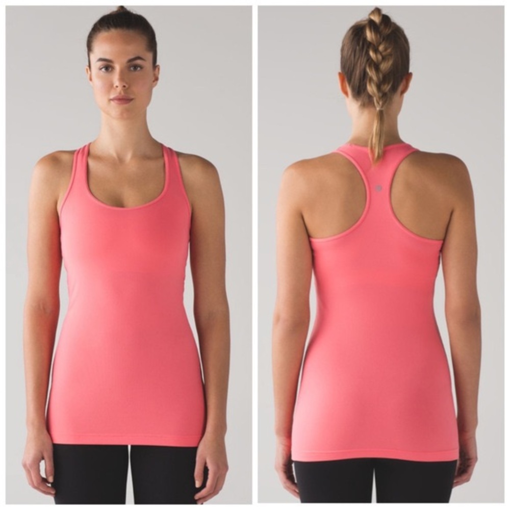 LULULEMON Cool Racerback Tank in Pink Lemonade